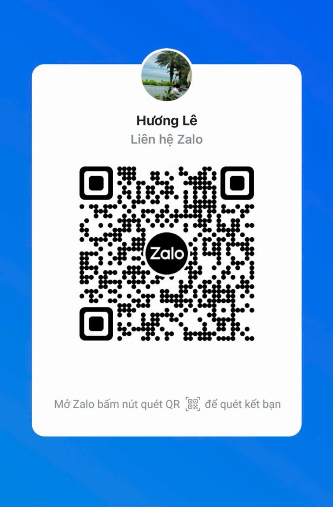 Zalo QR Hương Lê - Trí Việt Kids